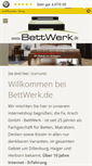 Mobile Screenshot of bettwerk.de